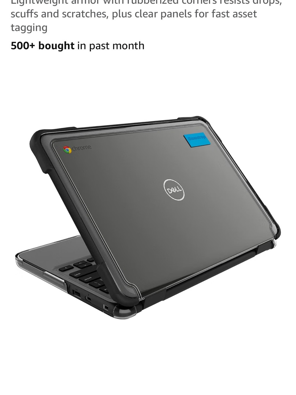 Dell Chromebook Clear Protective Case